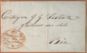 1799 Lausanne à Bex Intendance des Sels