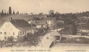 1924 Bussigny - Montée de l'Hôtel de Ville