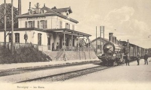 ~1910 Train marchandise en gare de Bussigny